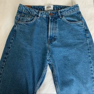 ZARA denim mom jeans